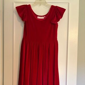 Love & Sprinkles Red velvet dress